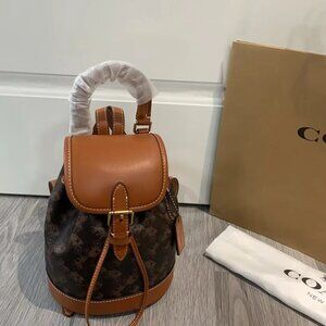 Mini Backpack Saddle Brown - CAM31